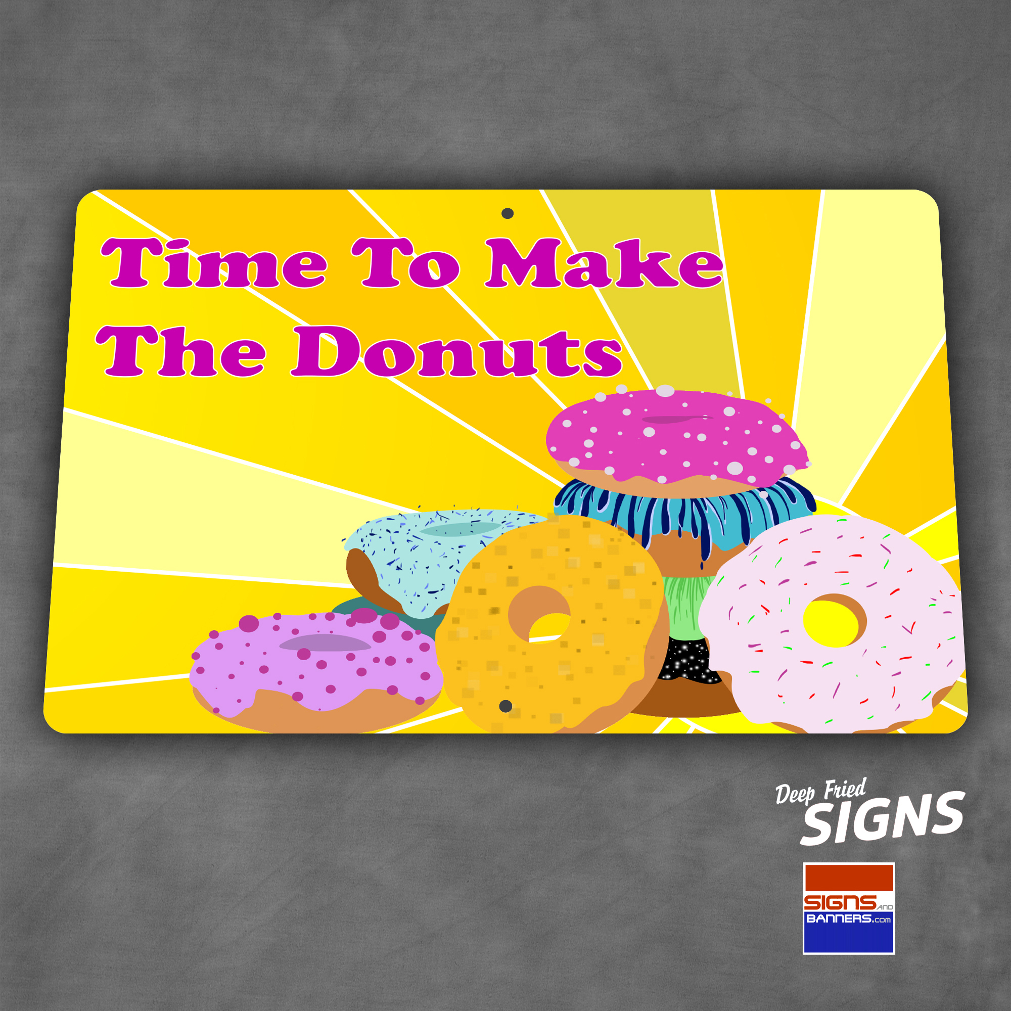 Time To Make The Donuts
